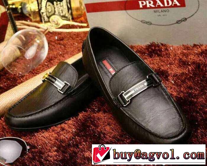 立派な個性派 2015 PRADA プラダ ビジネスシューズ カジュアルシューズ