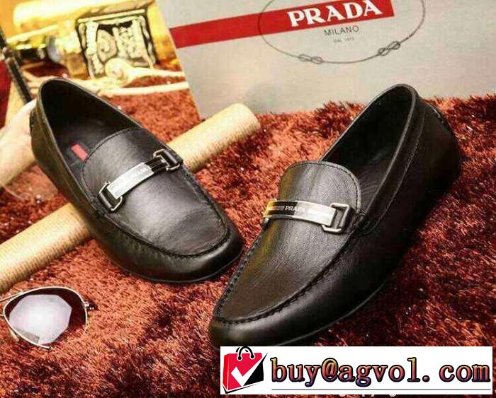 立派な個性派 2015 PRADA プラダ ビジネスシューズ カジュアルシューズ
