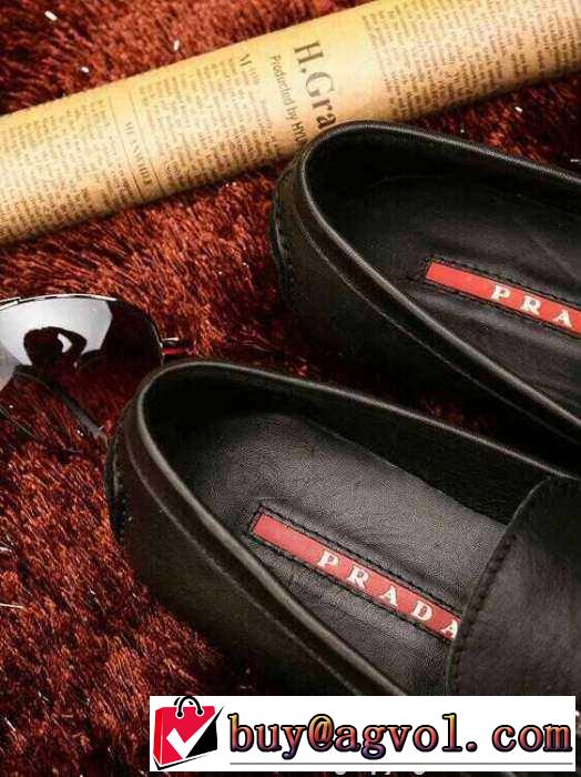 立派な個性派 2015 PRADA プラダ ビジネスシューズ カジュアルシューズ