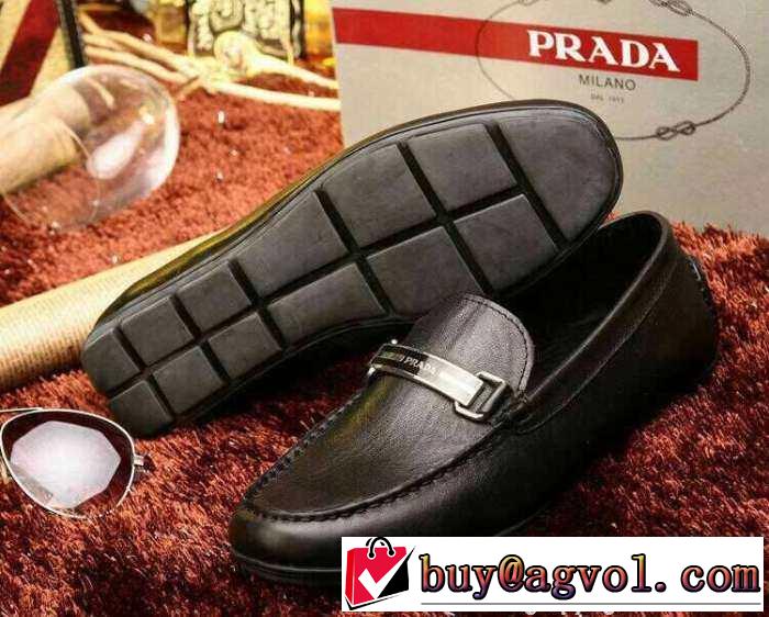 立派な個性派 2015 PRADA プラダ ビジネスシューズ カジュアルシューズ