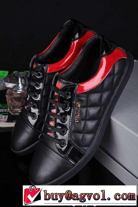 早い者勝ち PRADA プラダ 2015  モデル愛用　スニーカー 3色可選
