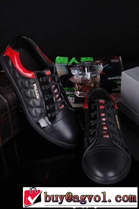 早い者勝ち PRADA プラダ 2015  モデル愛用　スニーカー 3色可選