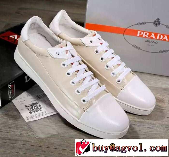 シンプルな2015秋冬 PRADA プラダ 実用的でフラットシューズ 2色可選