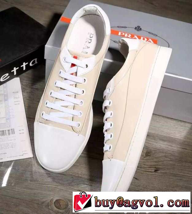 シンプルな2015秋冬 PRADA プラダ 実用的でフラットシューズ 2色可選
