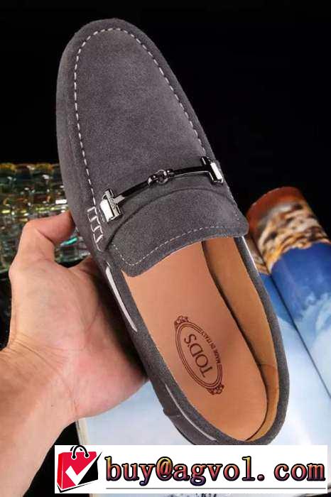 お洒落に魅せる 2015 TOD\'S トッズ 靴の滑り止め カジュアルシューズ 3色可選