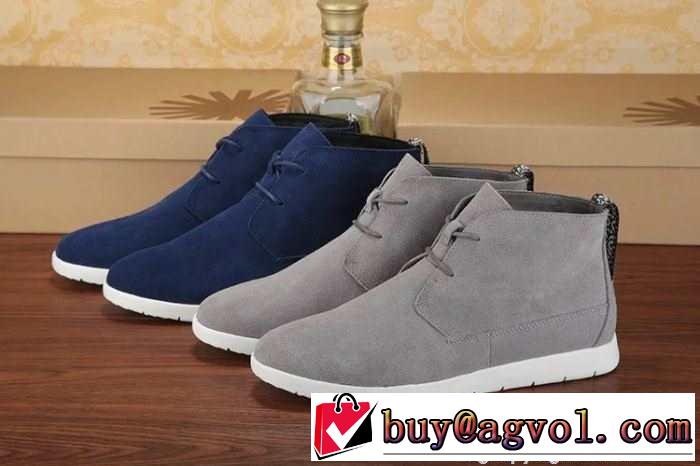 値下げる2015秋冬 UGG メンズ　レースアップ　柔軟性あるハイカットスニーカー 2色可選