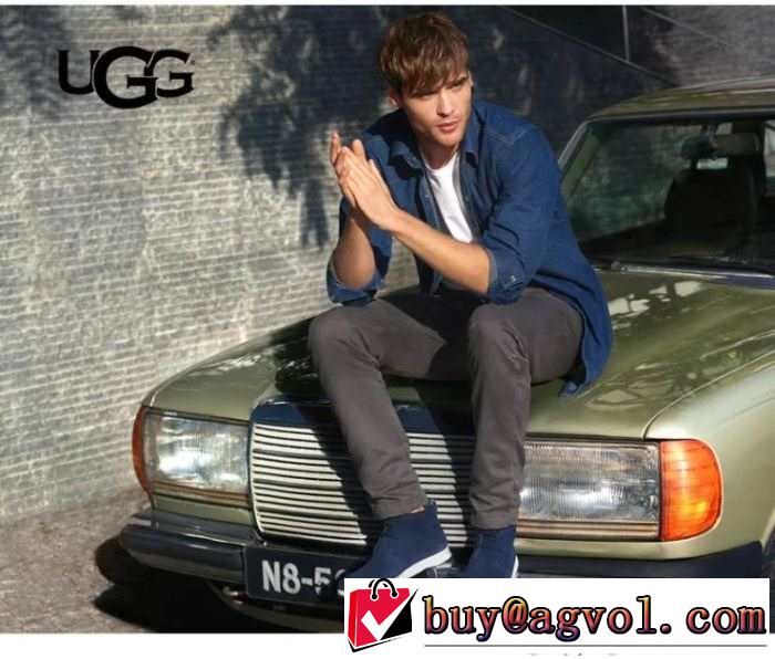 値下げる2015秋冬 UGG メンズ　レースアップ　柔軟性あるハイカットスニーカー 2色可選
