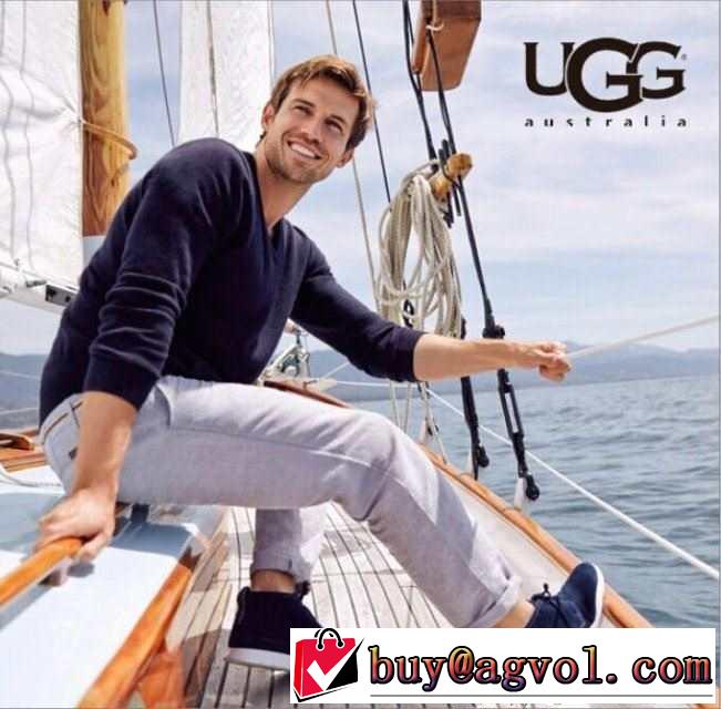 値下げる2015秋冬 UGG メンズ　レースアップ　柔軟性あるハイカットスニーカー 2色可選