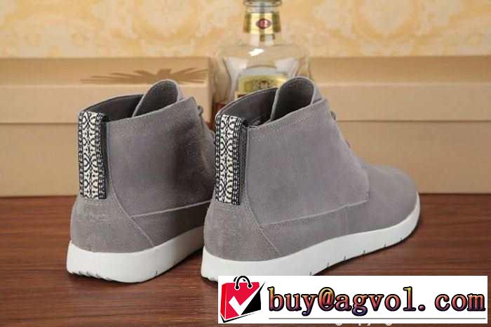 値下げる2015秋冬 UGG メンズ　レースアップ　柔軟性あるハイカットスニーカー 2色可選