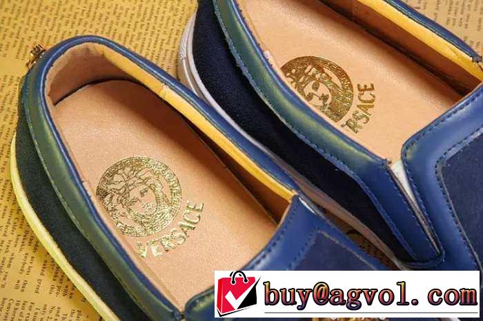 今季大人気ファッション 2015 VERSACE ヴェルサーチ 値下げ！フラットシューズ 履き心地抜群