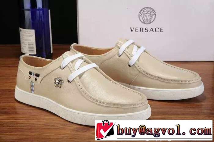 大好物　2015 VERSACE ヴェルサーチ  カジュアルシューズ SALE!今季