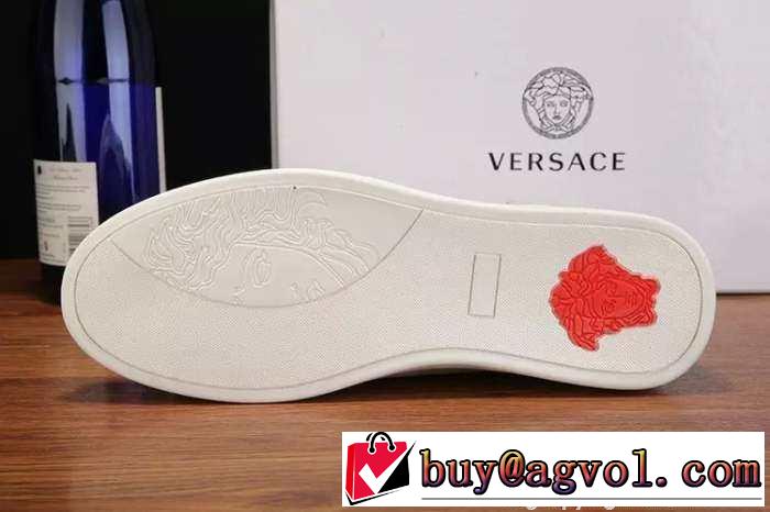 大好物　2015 VERSACE ヴェルサーチ  カジュアルシューズ SALE!今季