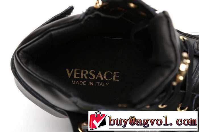 人気 ランキング　2015 VERSACE ヴェルサーチ  ハイカットスニーカー 人気商品