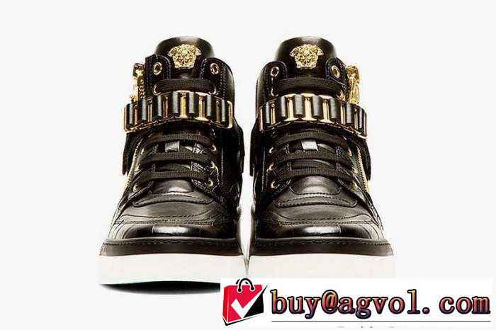 人気 ランキング　2015 VERSACE ヴェルサーチ  ハイカットスニーカー 人気商品