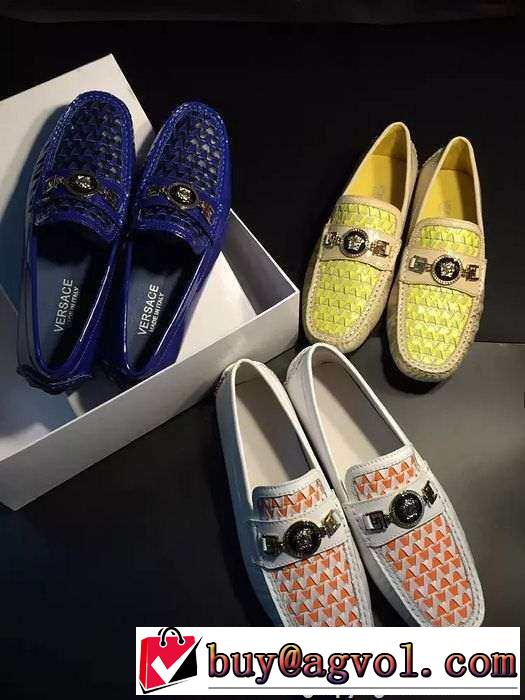 売れ筋　2015 VERSACE ヴェルサーチ カジュアルシューズ　人気商品