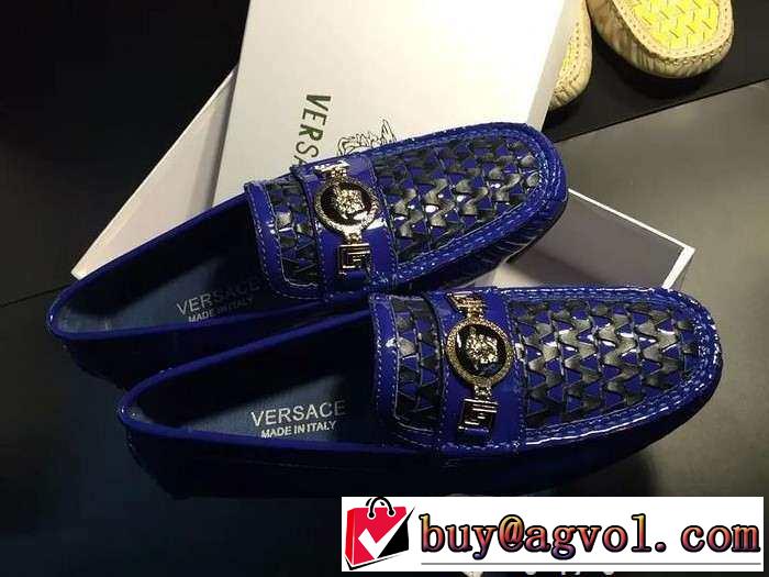 売れ筋　2015 VERSACE ヴェルサーチ カジュアルシューズ　人気商品