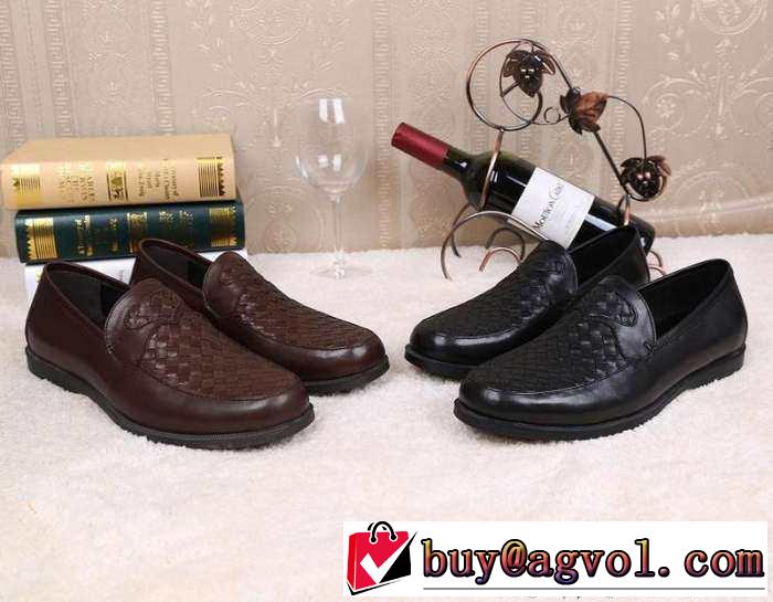 オシャレ感満点!  2015  ボッテガ ブランド BOTTEGA VENETA ビジネスシューズ レザーシューズ靴 2色可選