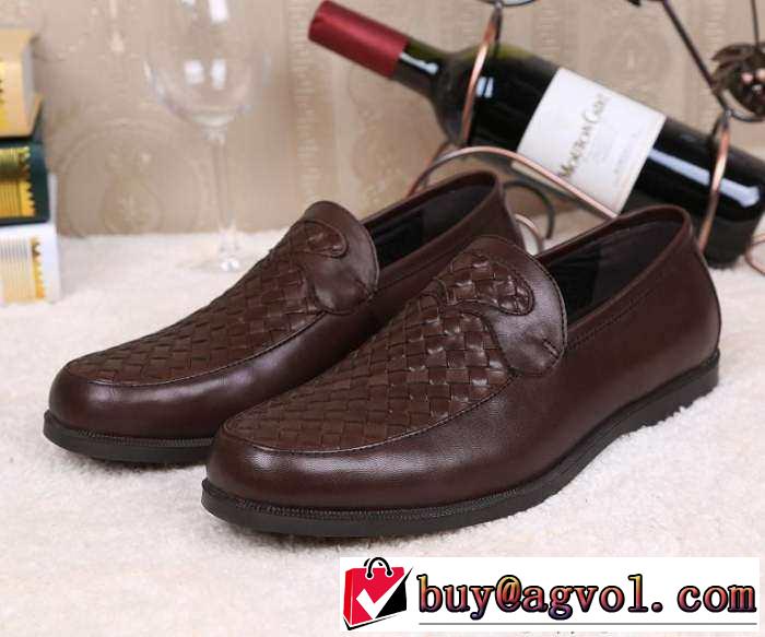 オシャレ感満点!  2015  ボッテガ ブランド BOTTEGA VENETA ビジネスシューズ レザーシューズ靴 2色可選