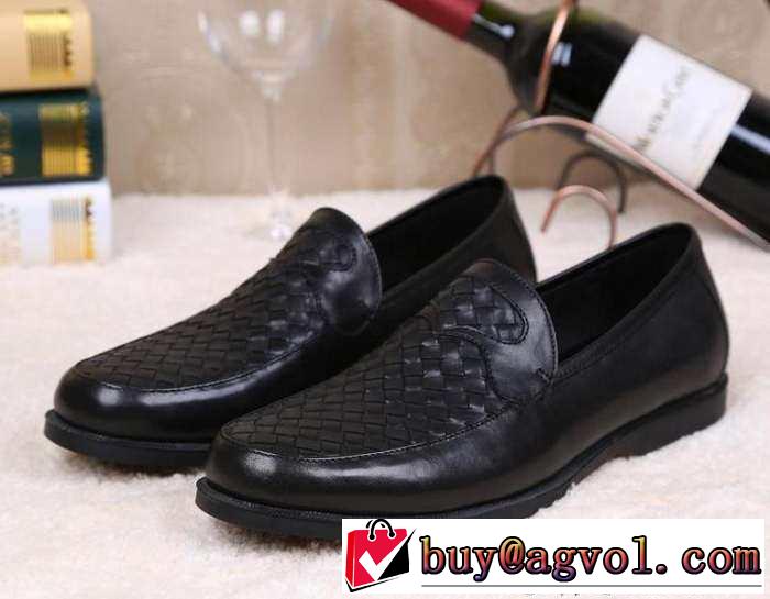 オシャレ感満点!  2015  ボッテガ ブランド BOTTEGA VENETA ビジネスシューズ レザーシューズ靴 2色可選
