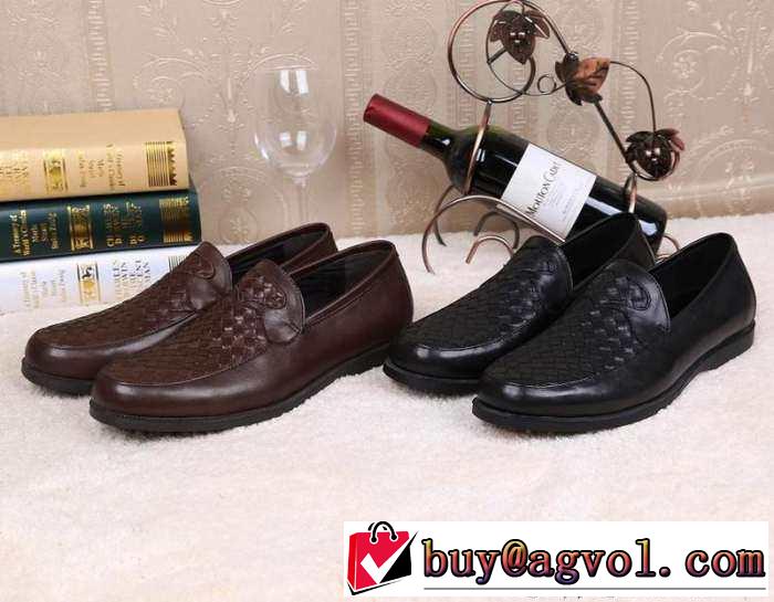 オシャレ感満点!  2015  ボッテガ ブランド BOTTEGA VENETA ビジネスシューズ レザーシューズ靴 2色可選