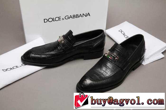 ランキング 2015 Dolce&Gabbana ドルチェ＆ガッバーナ ビジネスシューズ レザーシューズ靴 優しい履き心地