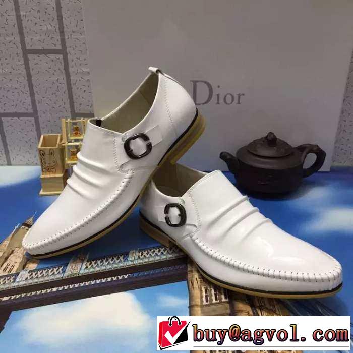 ぴかぴか輝くデザイン 2015 DIOR ディオール ビジネスシューズ 2色可選