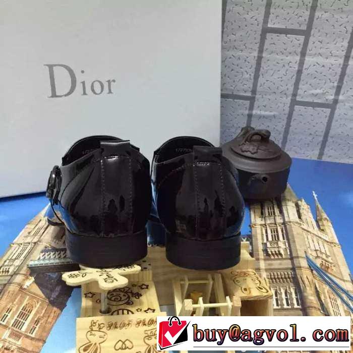 ぴかぴか輝くデザイン 2015 DIOR ディオール ビジネスシューズ 2色可選