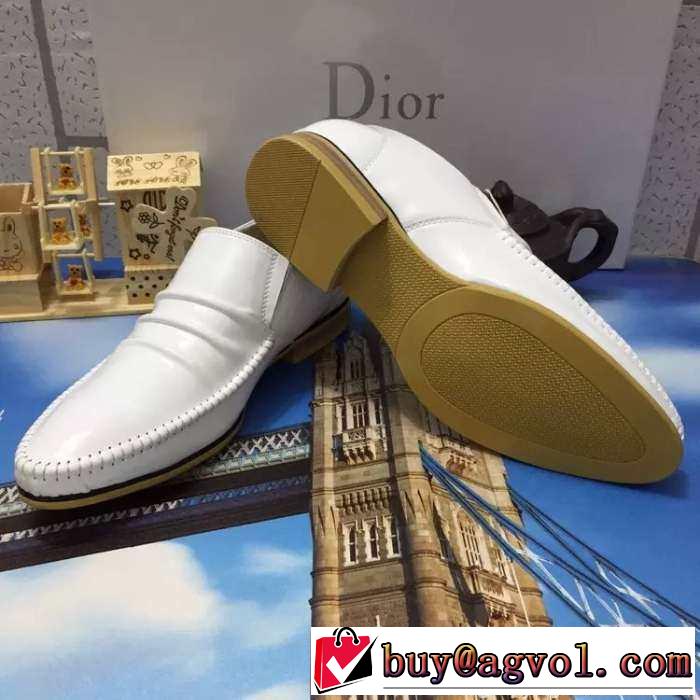ぴかぴか輝くデザイン 2015 DIOR ディオール ビジネスシューズ 2色可選
