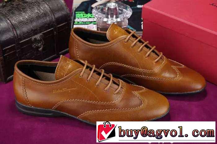 重宝するアイテム 2015 FERRAGAMO サルヴァトーレフェラガモ ビジネスシューズ 2色可選