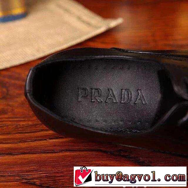 最適な 2015 PRADA プラダ 今季セール レザーシューズ靴