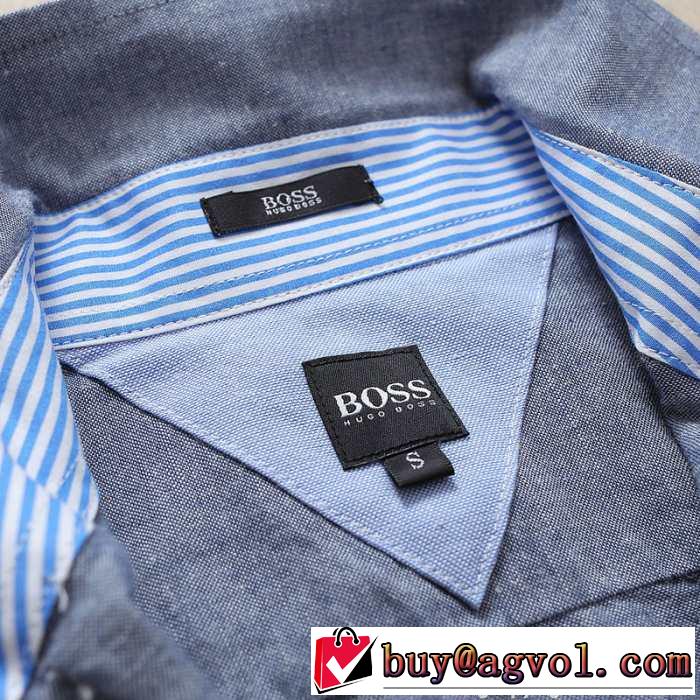 美品 2015 HUGO BOSS ヒューゴボス 今季セール　半袖シャツ 3色可選