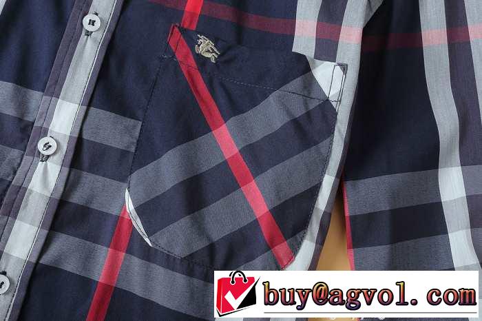 値下げる！2015秋冬 BURBERRY バーバリー 人気販売　長袖シャツ 2色可選