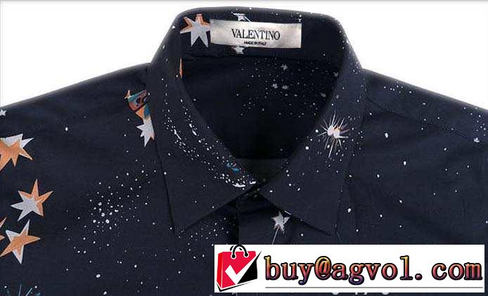 優れた通気性 2015秋冬 VALENTINO ヴァレンティノ　今季セール　 長袖シャツ プリント