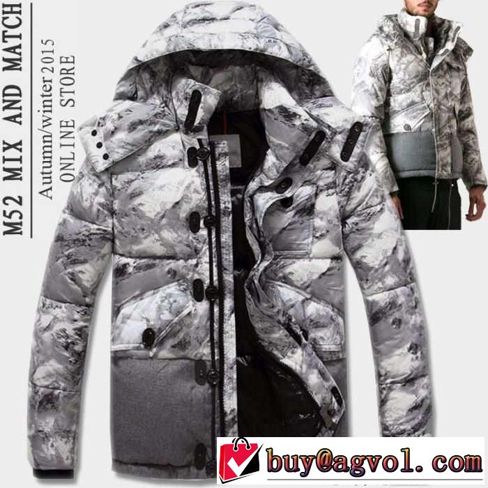 美品 2015秋冬 MONCLER モンクレール　大人雰囲気を醸す  ダウンジャケット