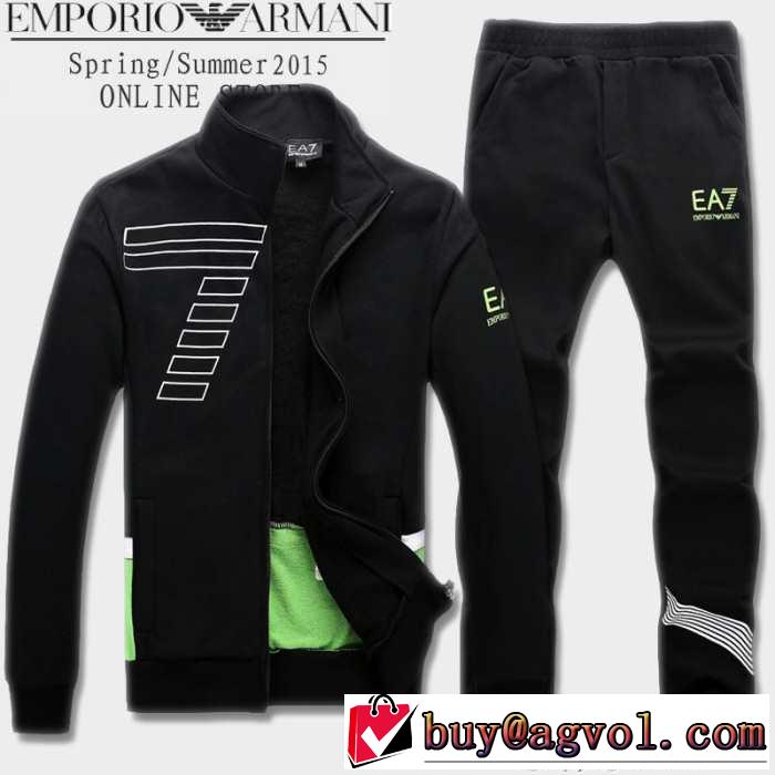 2015 美品 ARMANI アルマーニ 着心地の良いジャージセット 3色可選