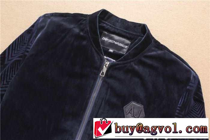 格安　2015秋冬 ARMANI アルマーニ質感の良い　ジャケット 上下セット 2色可選