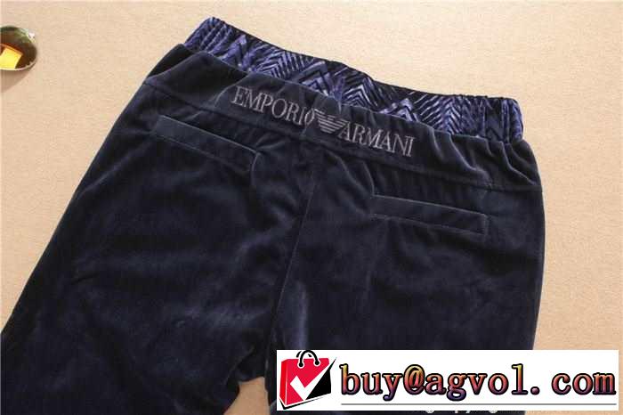 格安　2015秋冬 ARMANI アルマーニ質感の良い　ジャケット 上下セット 2色可選