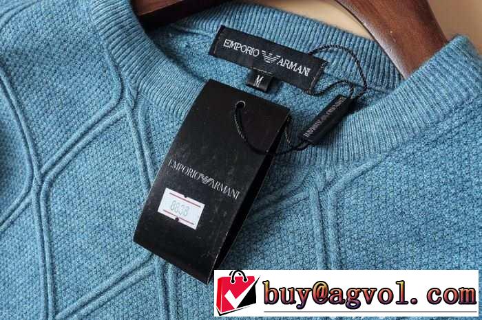 機能性のある　2015秋冬 ARMANI アルマーニ 軽く柔らかなニットセーター 2色可選