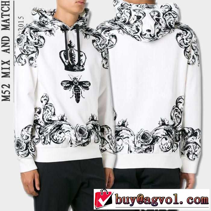 耐久性ある　2015秋冬 Dolce&Gabbana ドルチェ＆ガッバーナ 人気　パーカー