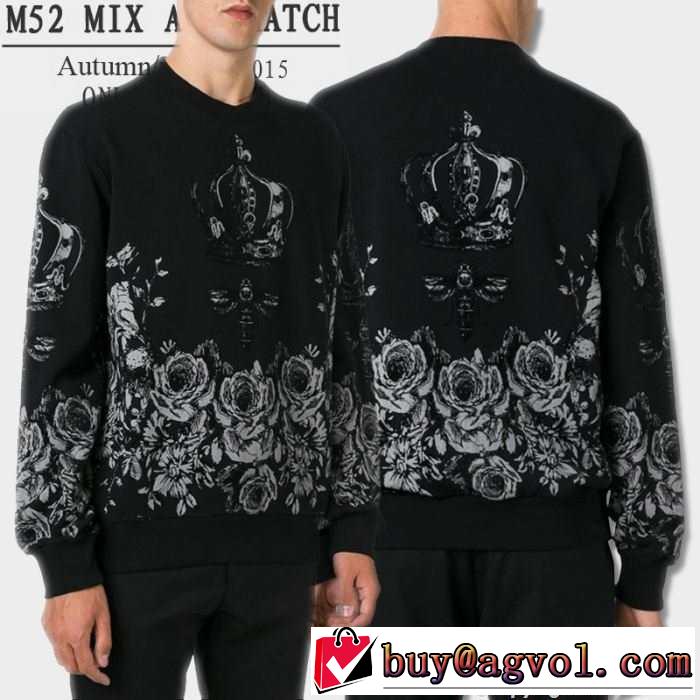 完売品 2015秋冬 Dolce&Gabbana ドルチェ＆ガッバーナ 耐久性ある　プルオーバーパーカー