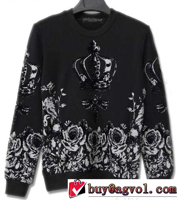 完売品 2015秋冬 Dolce&Gabbana ドルチェ＆ガッバーナ 耐久性ある　プルオーバーパーカー