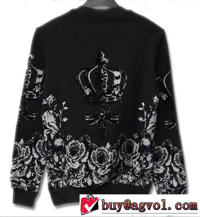 完売品 2015秋冬 Dolce&Gabbana ドルチェ＆ガッバーナ 耐久性ある　プルオーバーパーカー