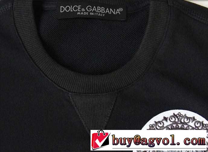 伸縮性のある　2015秋冬  Dolce&Gabbana ドルチェ＆ガッバーナ 満点のプルオーバーパーカー