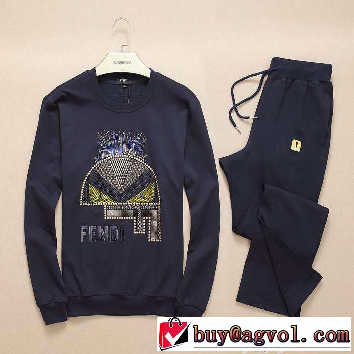 シンプルなデザイン　 2015 FENDI フェンディ ジャージセット 3色可選