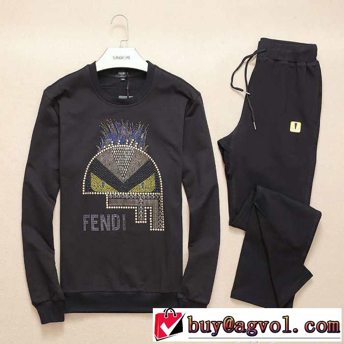 シンプルなデザイン　 2015 FENDI フェンディ ジャージセット 3色可選