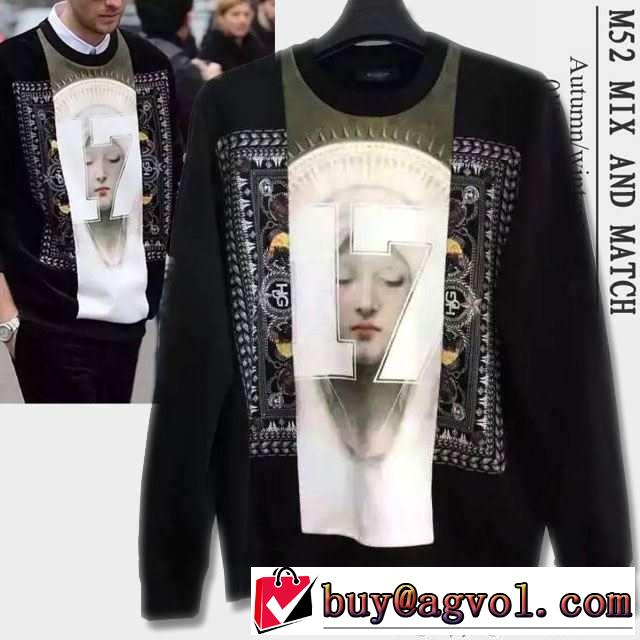 立体感のある素材　2015秋冬 プレゼントに GIVENCHY ジバンシー プルオーバーパーカー