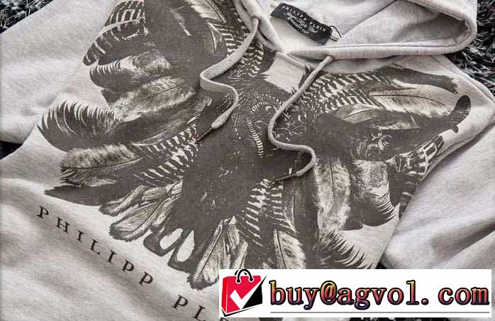 耐久性ある 2015秋冬 PHILIPP PLEIN フィリッププレイン 伝統的なデザイン　プルオーバーパーカー 2色可選