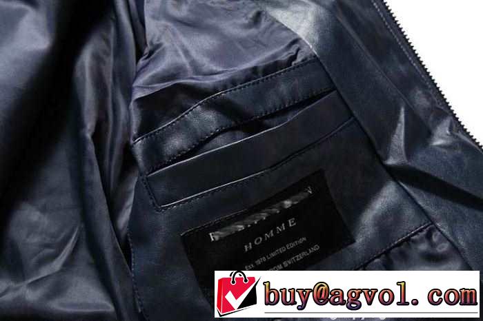 安心感のある 2015秋冬 PHILIPP PLEIN フィリッププレイン しなやかで革ジャケット 2色可選