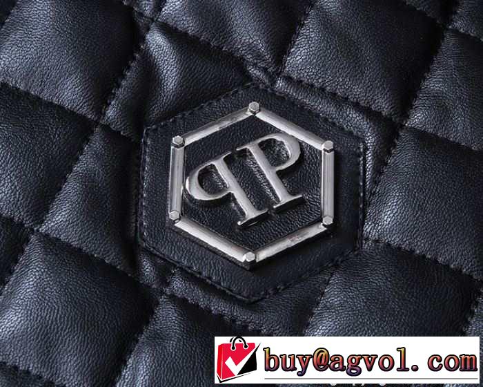 今季セール　2015秋冬 PHILIPP PLEIN フィリッププレイン 光沢のあるダウンベスト 2色可選