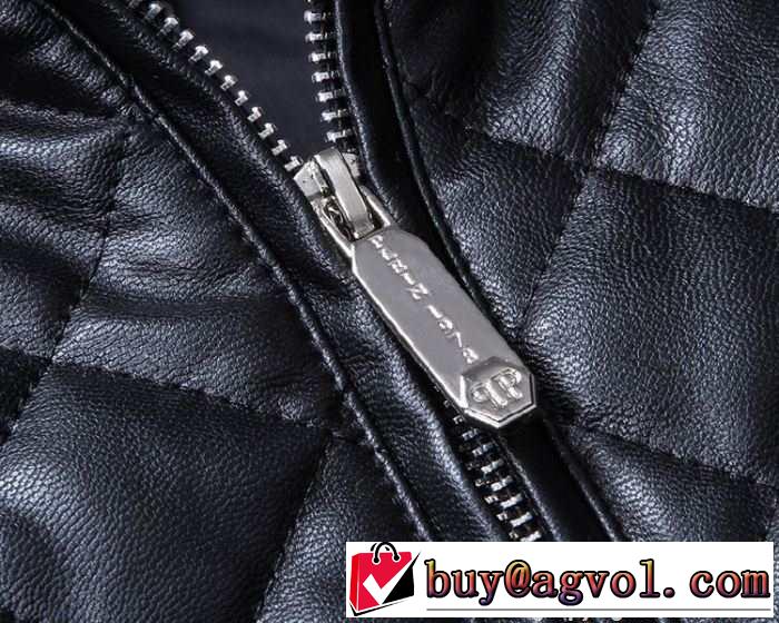 今季セール　2015秋冬 PHILIPP PLEIN フィリッププレイン 光沢のあるダウンベスト 2色可選